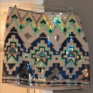 Sequin skirt